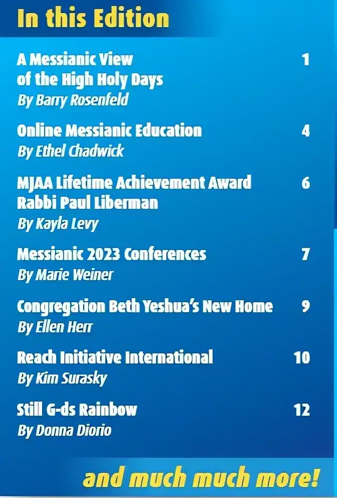 Contents of latest issue
